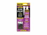 Silicone adhesive sealant, clear