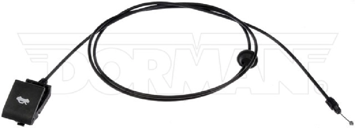 Hood release cable, ram